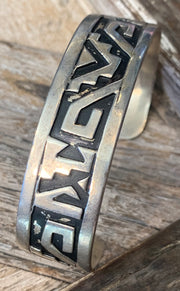 Vintage Sterling Silver Cuff